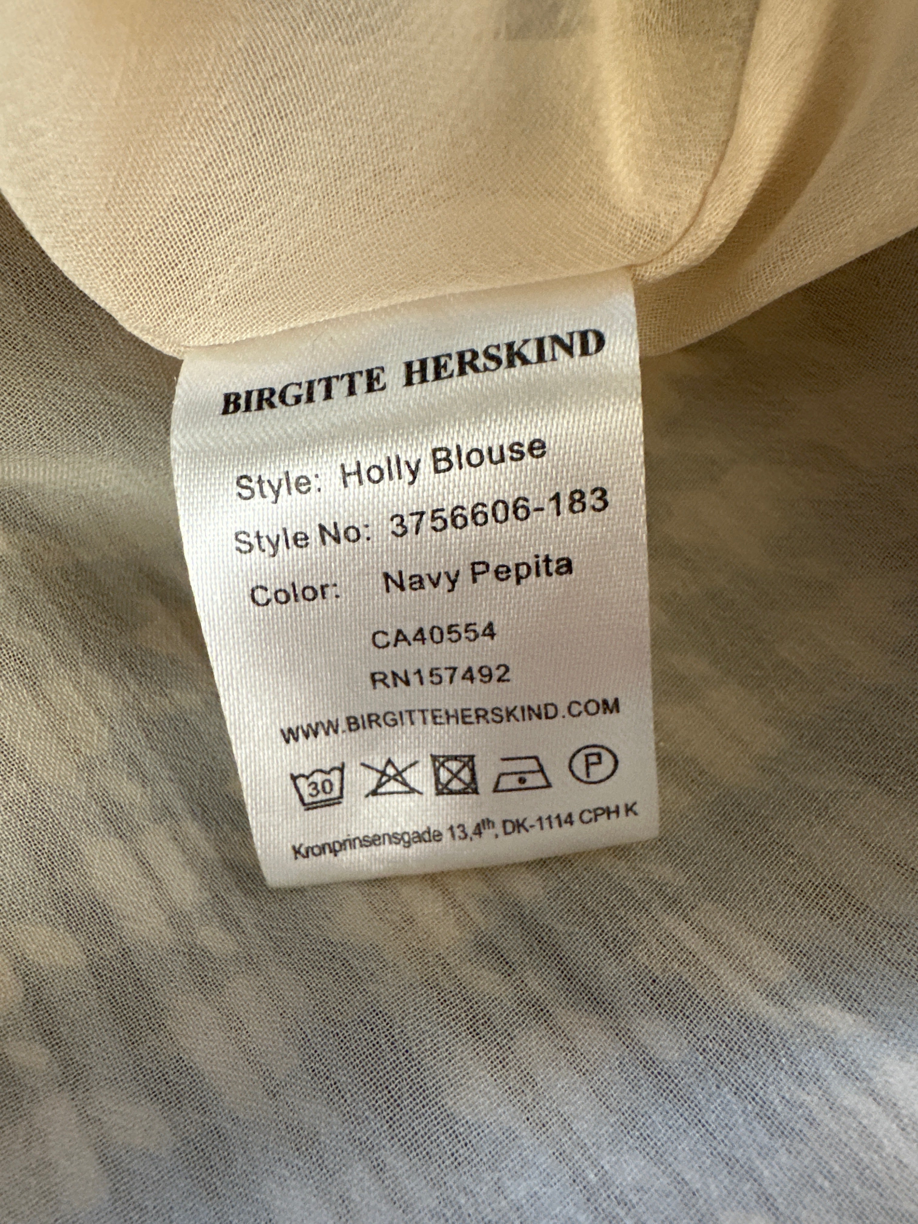 Birgitte Herskind skjorte